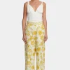 Luna Wide Leg Pant Golden Nectar