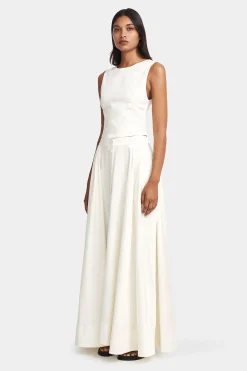Mana Maxi Skirt Ecru