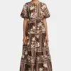 Margiela Maxi Dress Paradiso Print