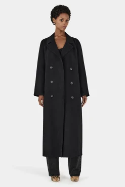 Matthews Wool Coat Black