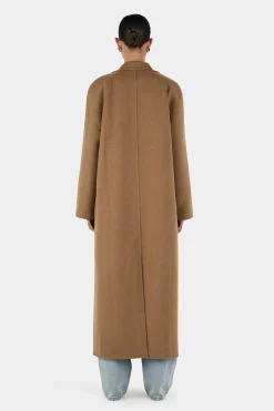 Matthews Wool Coat Tan