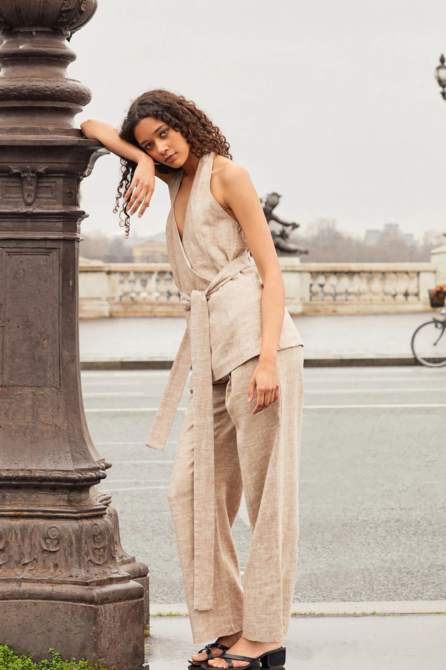 Maurice Relaxed Pant Latte