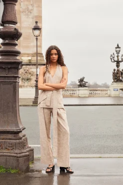 Maurice Relaxed Pant Latte