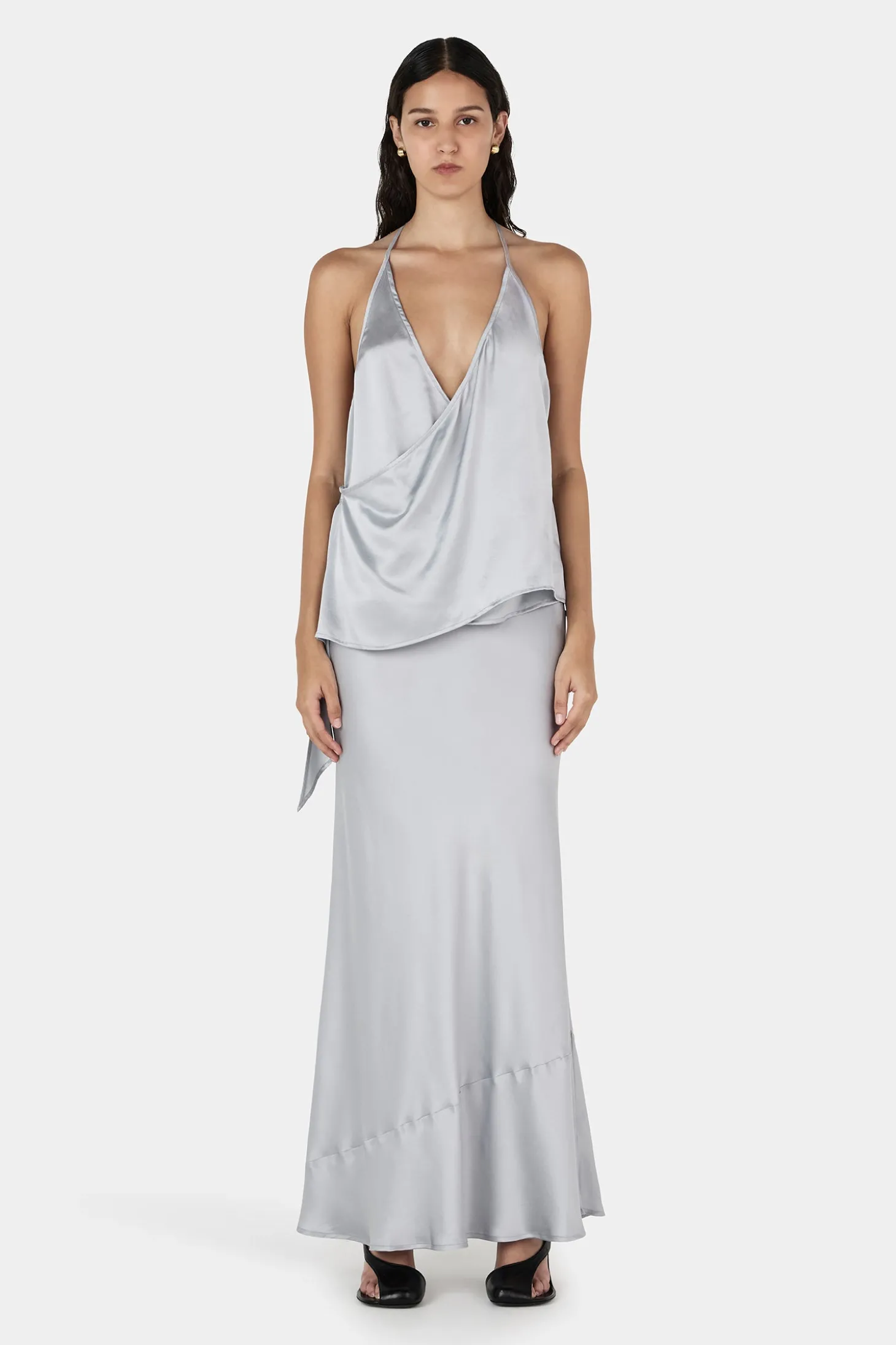 Mavis Contrast Cami Stone