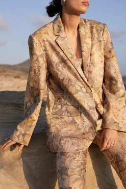 Monae Blazer Antique Floral
