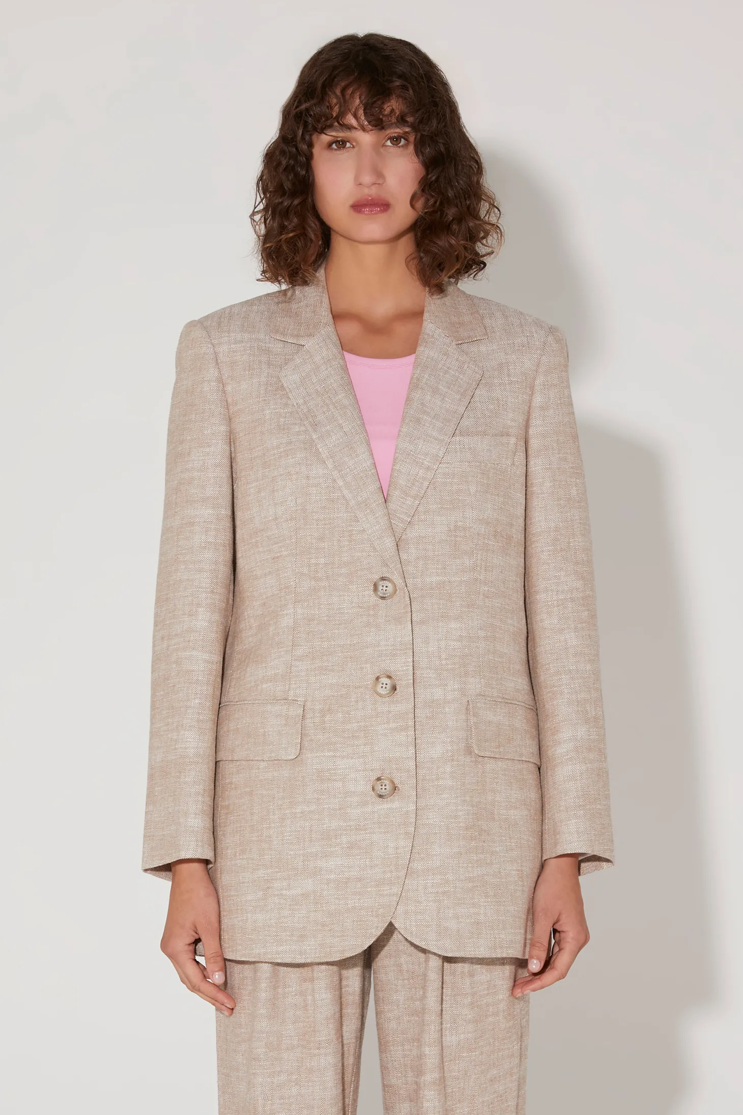 Montana Oversize Blazer Latte