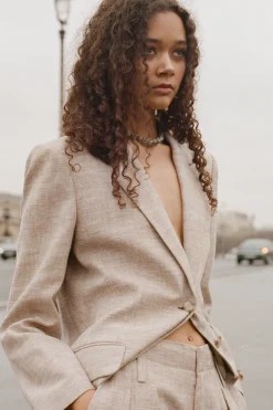 Montana Oversize Blazer Latte
