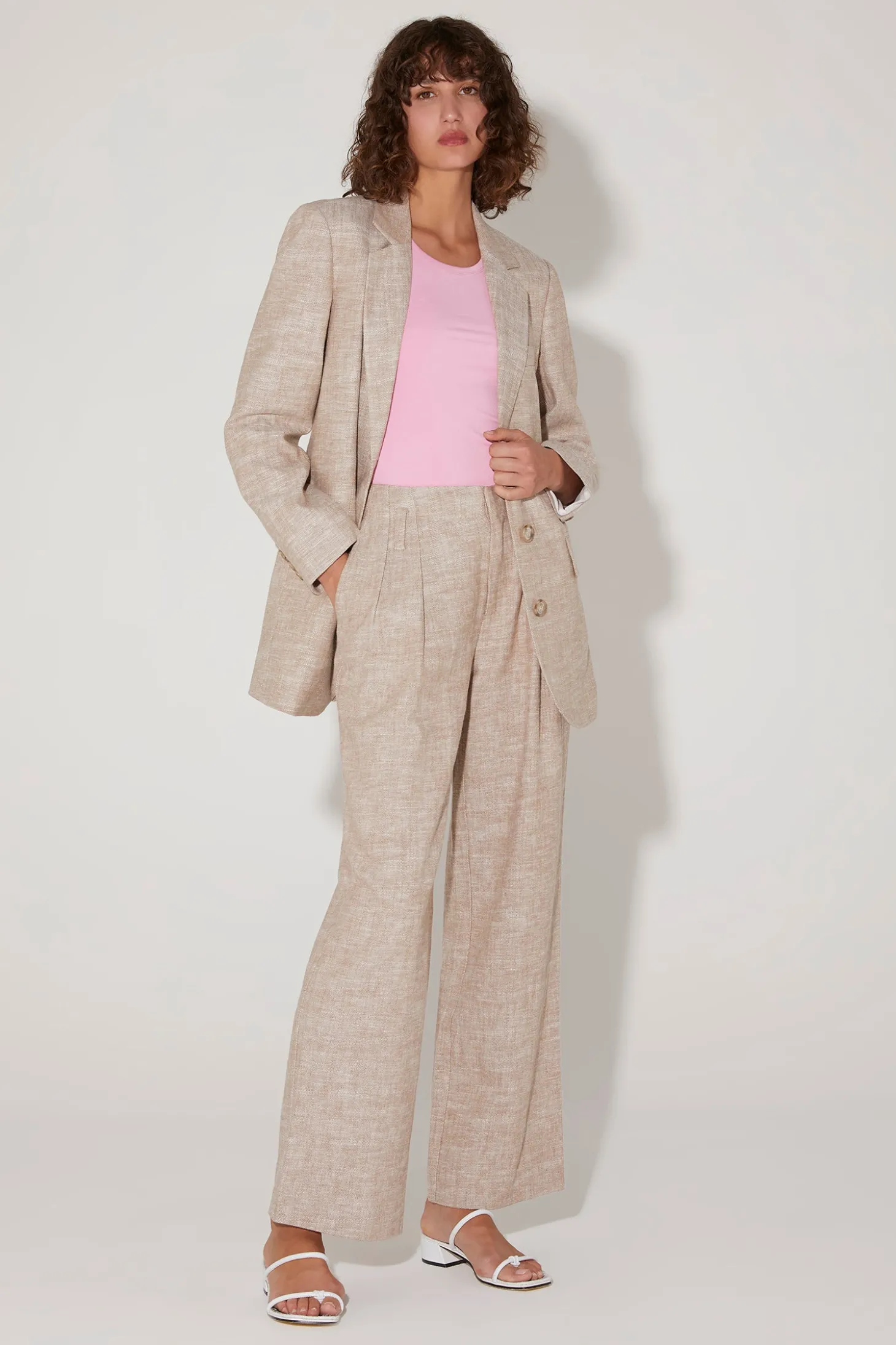 Montana Oversize Blazer Latte