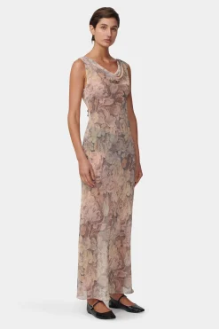 Moss Maxi Dress Antique Floral