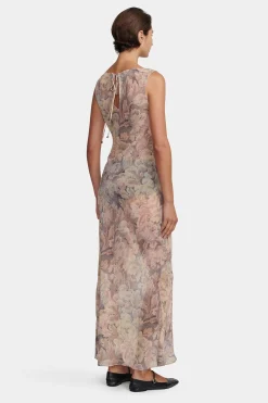 Moss Maxi Dress Antique Floral