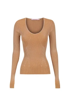 Murphey Knit Top Cocoa Butter