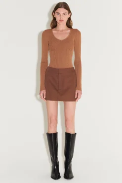 Murphey Knit Top Cocoa Butter