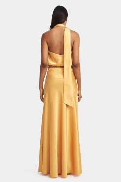 Nova Maxi Skirt Amber