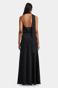 Nova Maxi Skirt Black