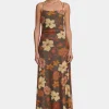 Odessa Maxi Dress Moss Floral