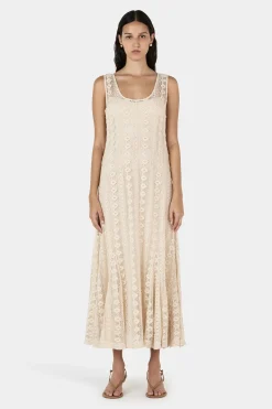 Olive Midi Dress Natural