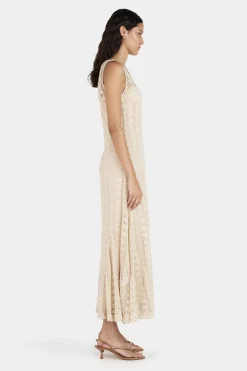 Olive Midi Dress Natural