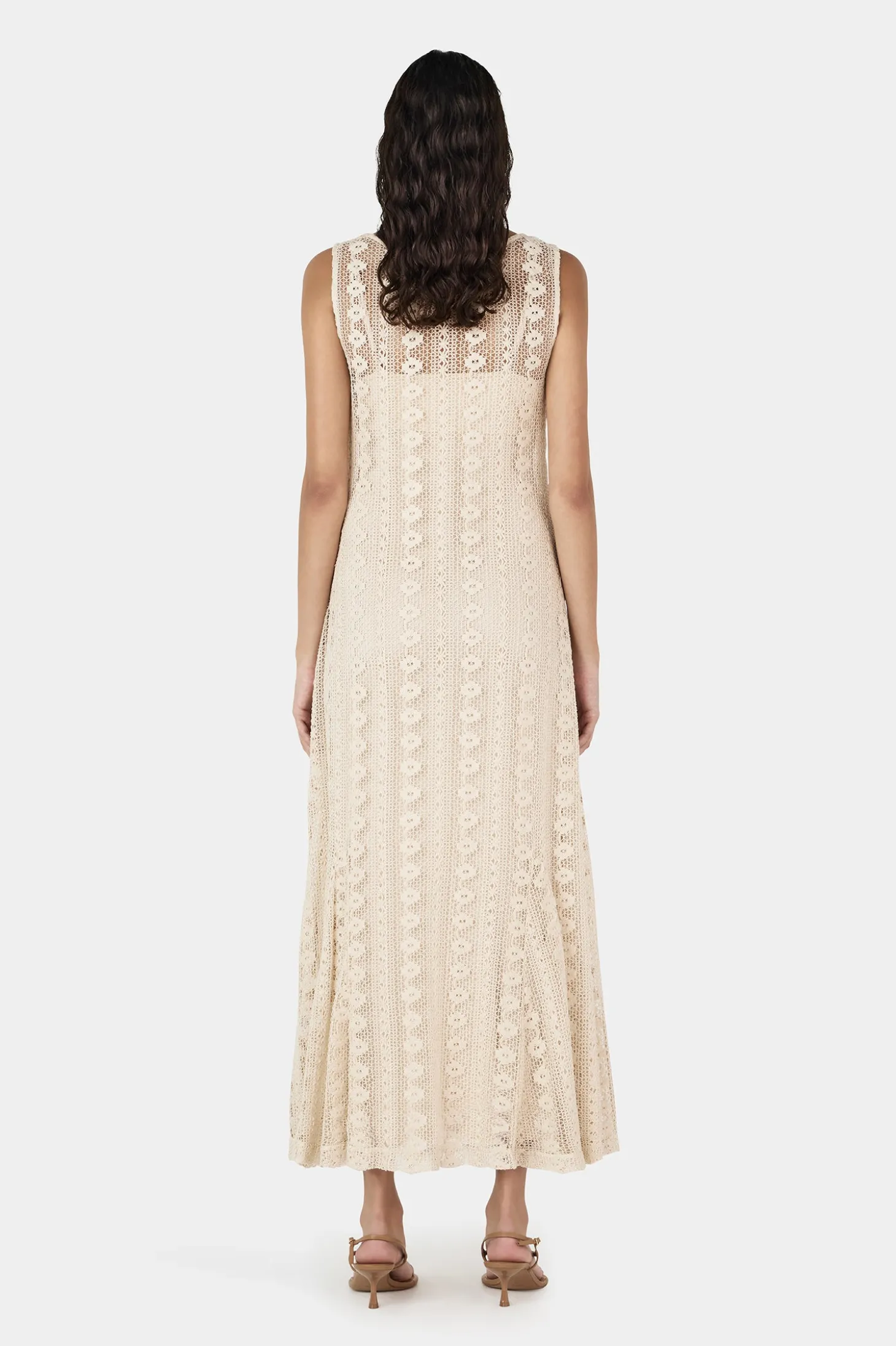 Olive Midi Dress Natural