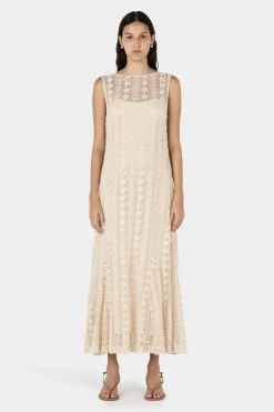 Olive Midi Dress Natural