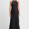 Pagen Silk Dress Black