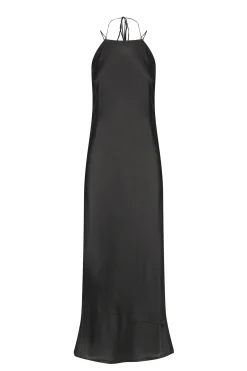 Pagen Silk Dress Black