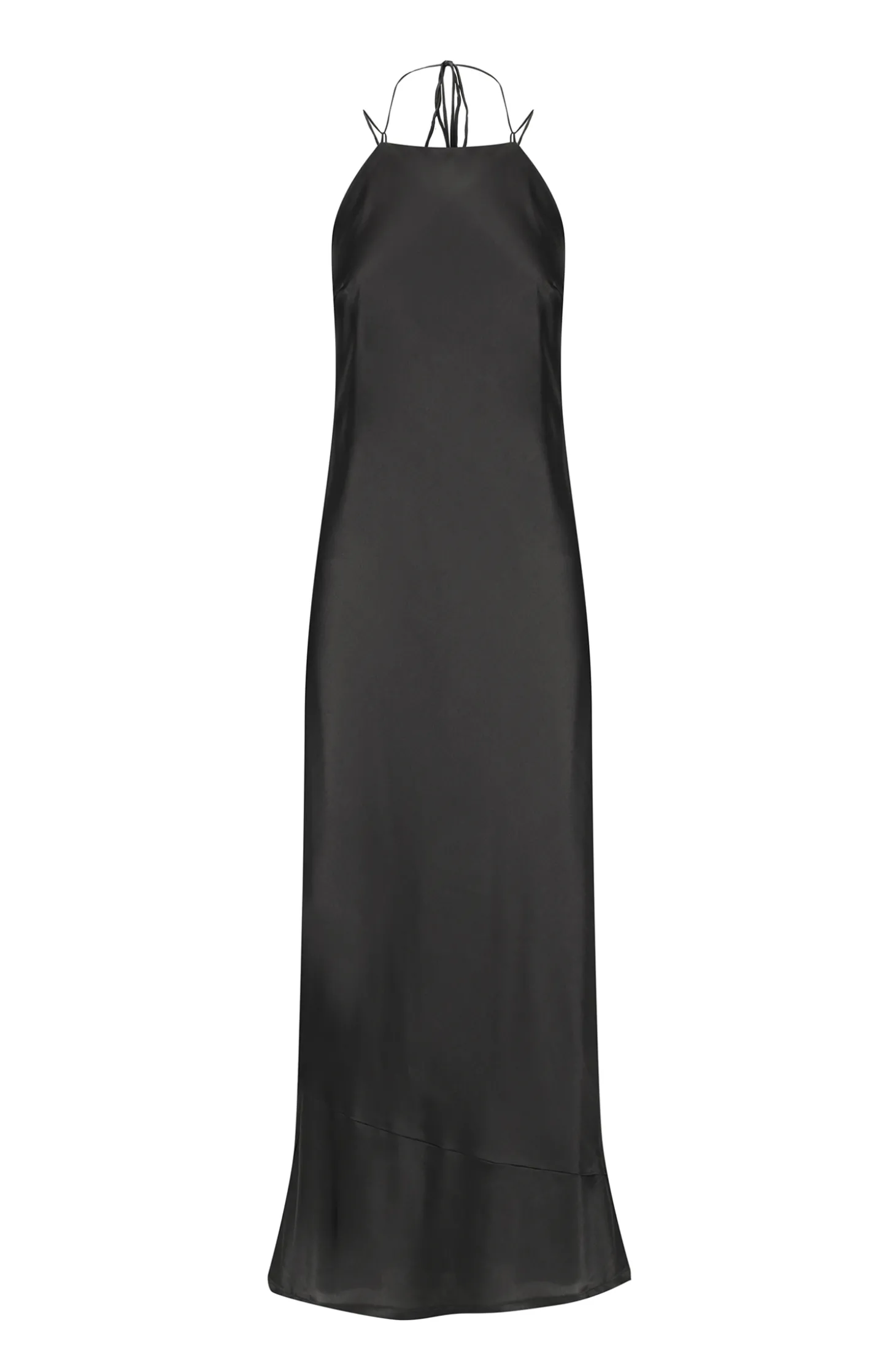 Pagen Silk Dress Black