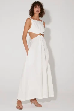Paros Dress Ivory
