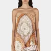 Paula Strapless Top Bandana Fiesta