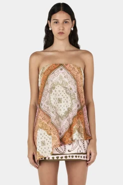 Paula Strapless Top Bandana Fiesta