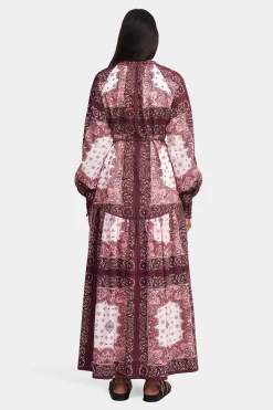 Queenie Maxi Dress Barbera Tile
