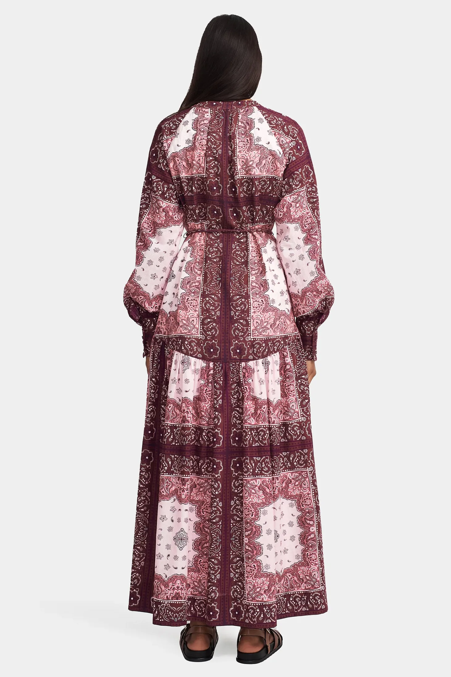 Queenie Maxi Dress Barbera Tile