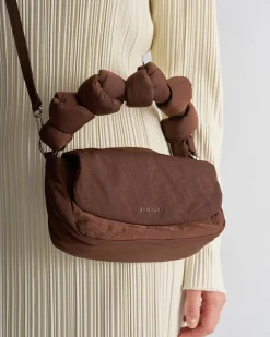 Rellino Bag Brownie Crinkle Recycled Polyester