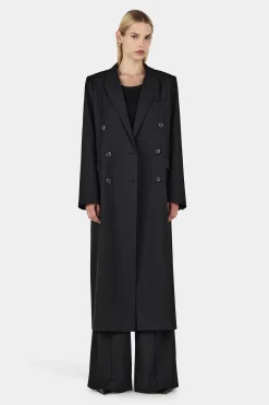 Renata Longline Blazer Black