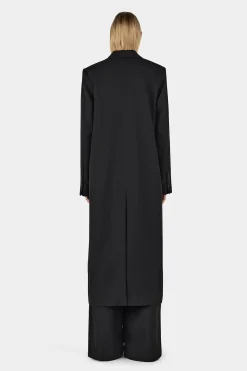 Renata Longline Blazer Black