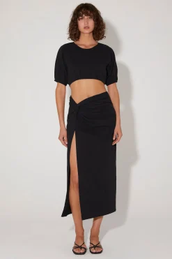 Riviera Skirt Black