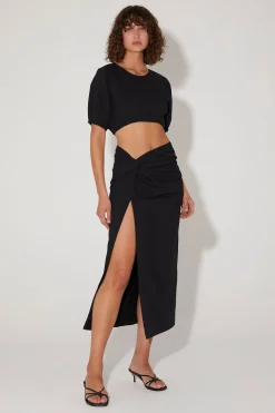 Riviera Skirt Black
