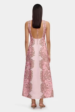 Robyn Midi Dress Bandana Fiesta