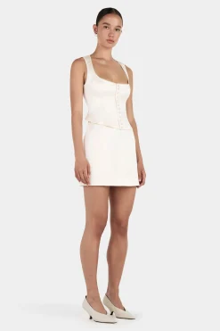 Rowena Corset Top Bone
