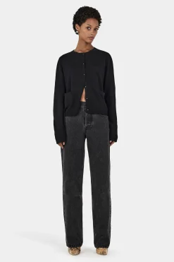 Ryan Straight Leg Jean Charcoal