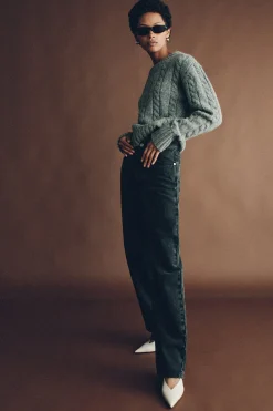 Ryan Straight Leg Jean Charcoal