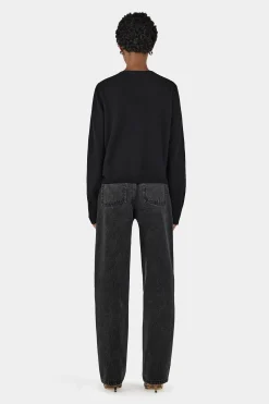 Ryan Straight Leg Jean Charcoal