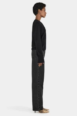Ryan Straight Leg Jean Charcoal