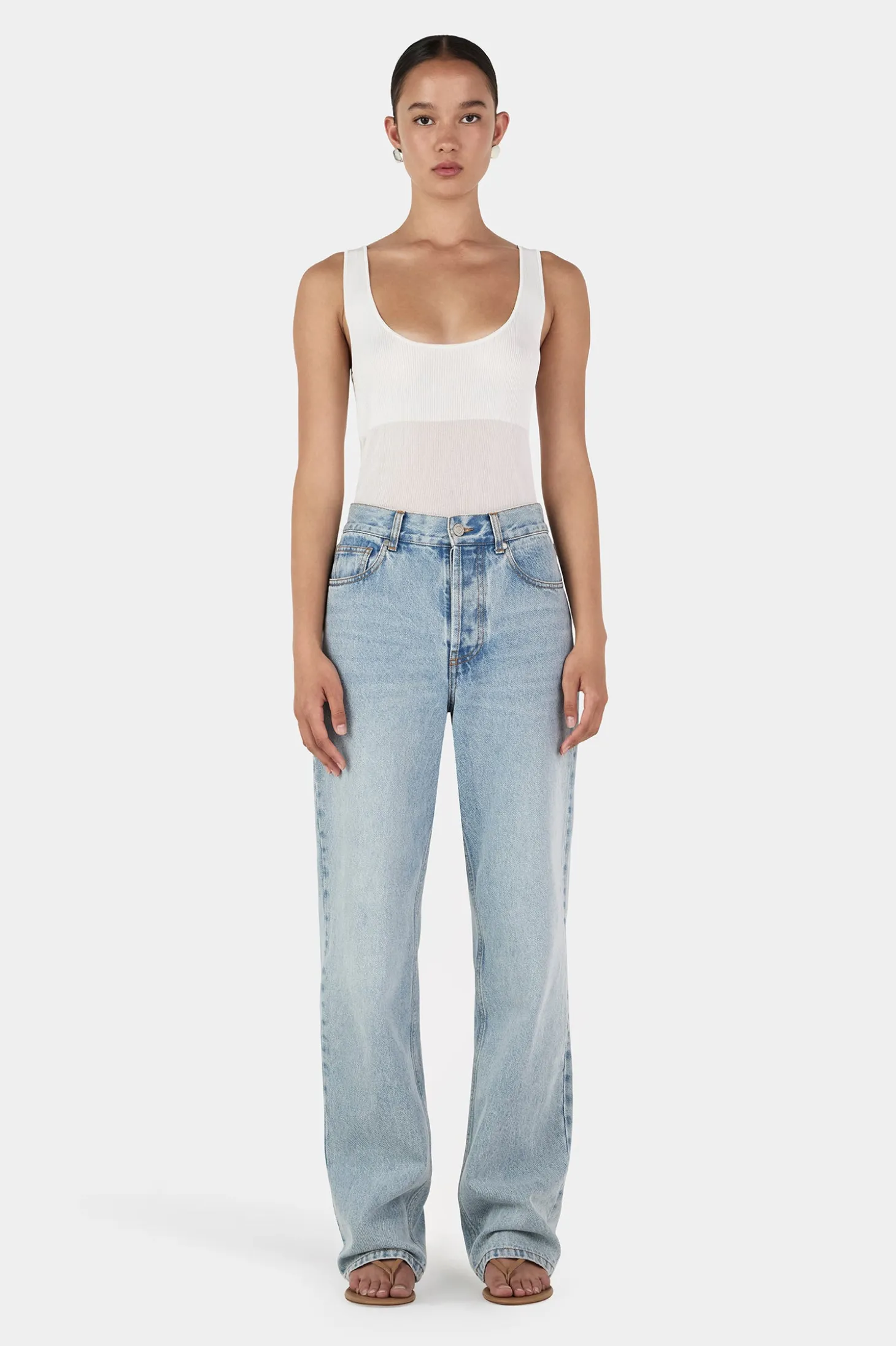 Ryan Straight Leg Jean Classic Blue