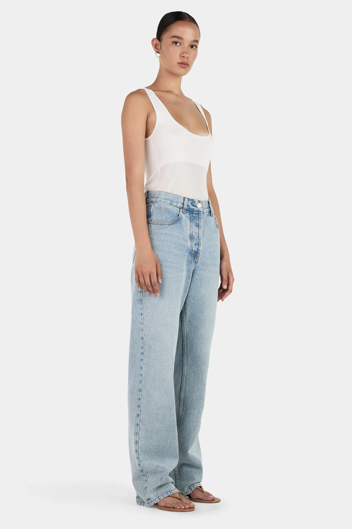 Ryan Straight Leg Jean Classic Blue