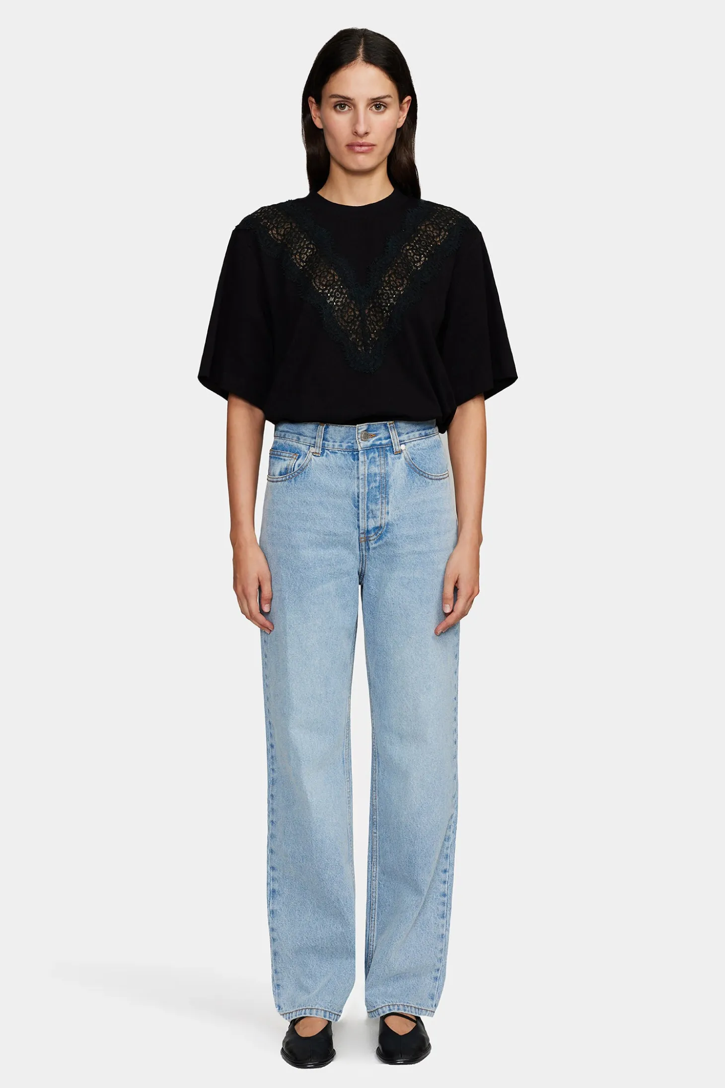 Ryan Straight Leg Jean Classic Blue