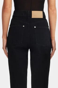 Ryan Straight Leg Jean Washed Black