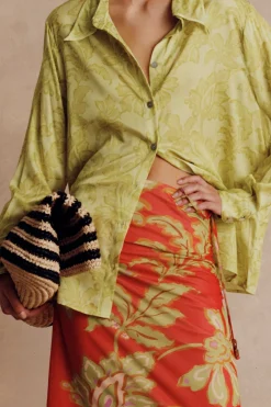 Sabina Skirt Fuchsia Fern