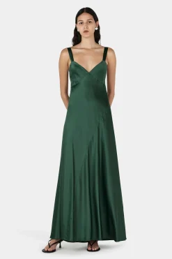 Sadie Dress Pine Green