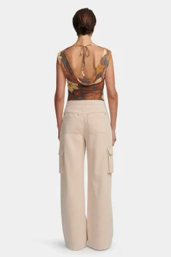 Salvador Denim Pant Sand
