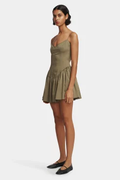 Sonja Mini Dress Olive